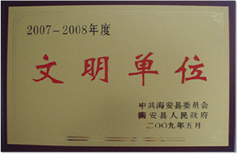 2007-2008文明单位